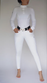 Elevate Pro Full seat (White outside, lined black inside)