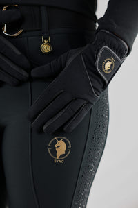 Thermal Winter Grip Pro Leather Gloves(black)