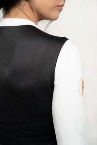 Chloe Performance Top (White/Black)