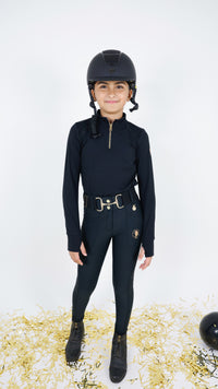 Youth Venom Performance Top (Black)