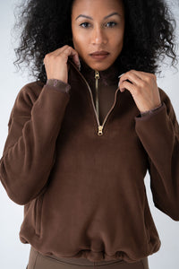 Cozy Pull over (Espresso)