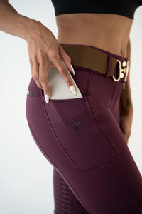 Winter Bliss Full Seat PRO- WINE (Thermal Double Fleeced)