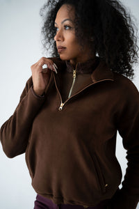 Cozy Pull over (Espresso)