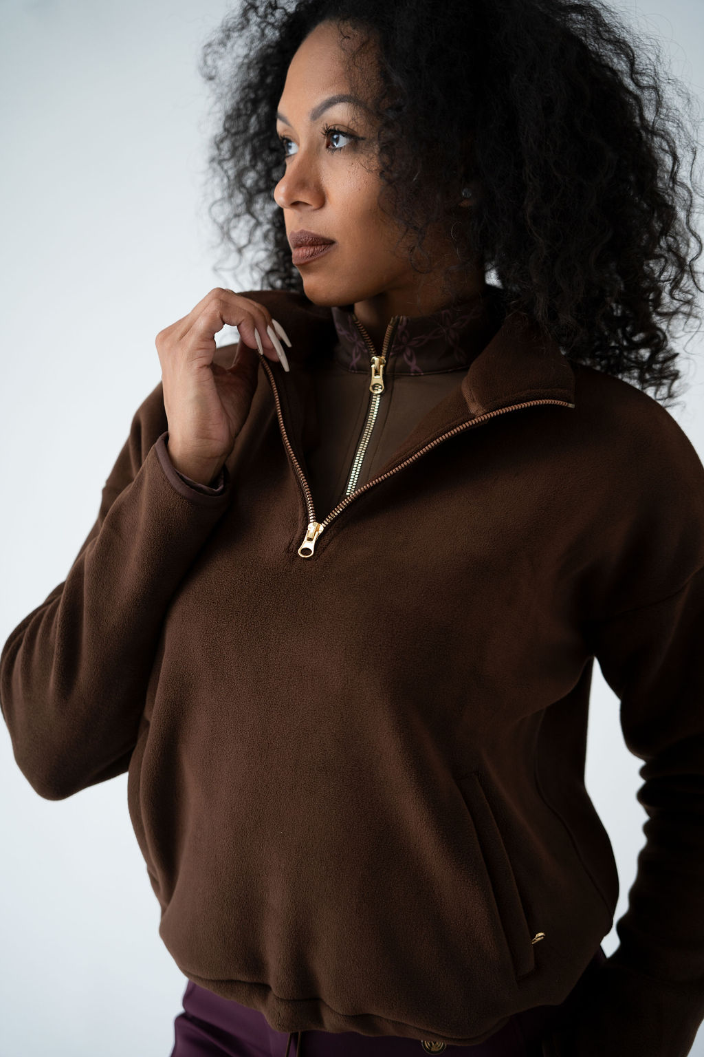 Cozy Pull over (Espresso)