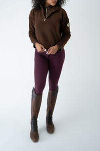 Winter Bliss Full Seat PRO- WINE (Thermal Double Fleeced)