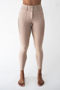 Hunter Pro Knee Patch (Tan outside, lined black inside)