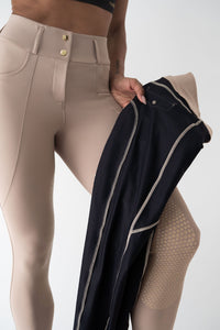 Hunter Pro Knee Patch (Tan outside, lined black inside)
