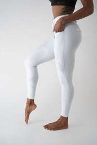 Elevate Pro Knee Patch (White outside, lined black inside)
