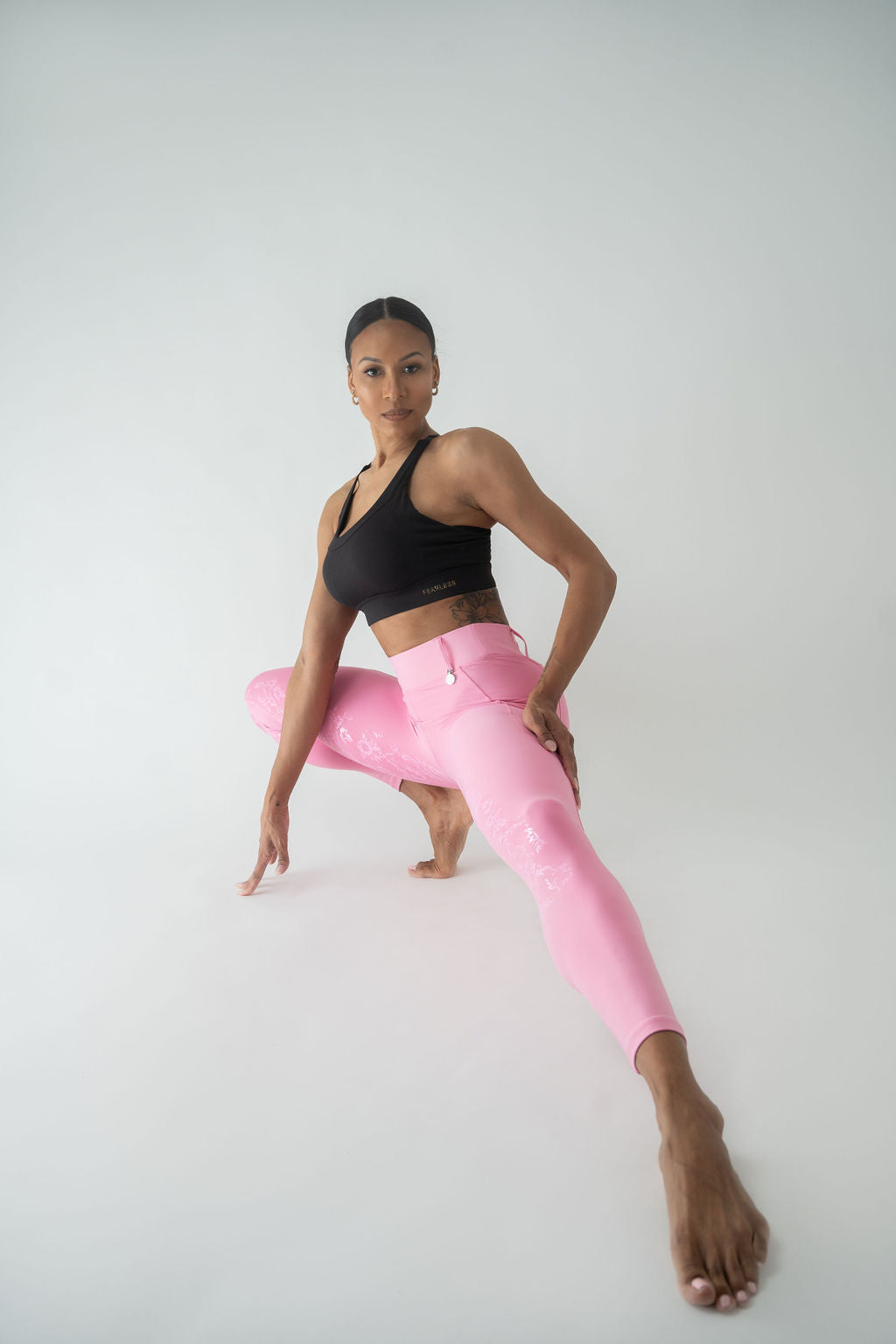 Lacey Full Seat Pull on Breeches (Pink)