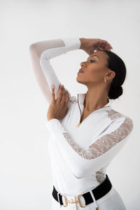 Lacey Sunshirt (White)