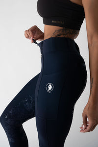Lacey Full Seat Pull on Breeches (Navy)