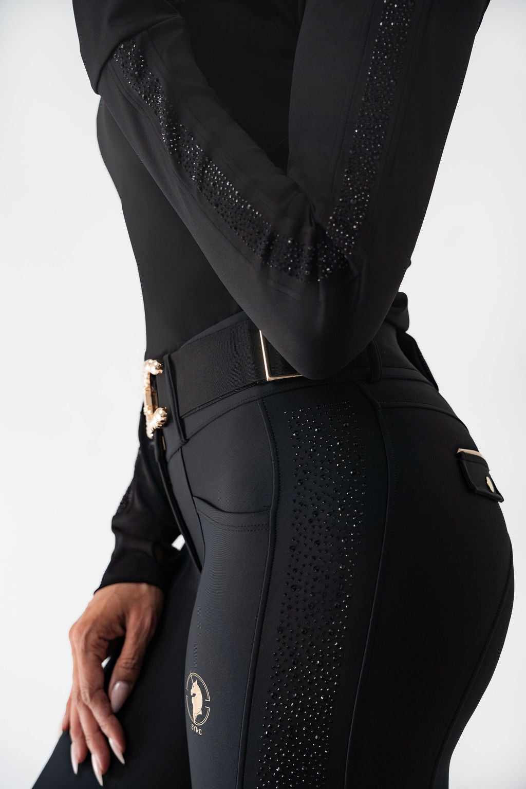 Dragon Luxe Top-  (black)