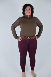 Winter Bliss Full Seat PRO- WINE (Thermal Double Fleeced)