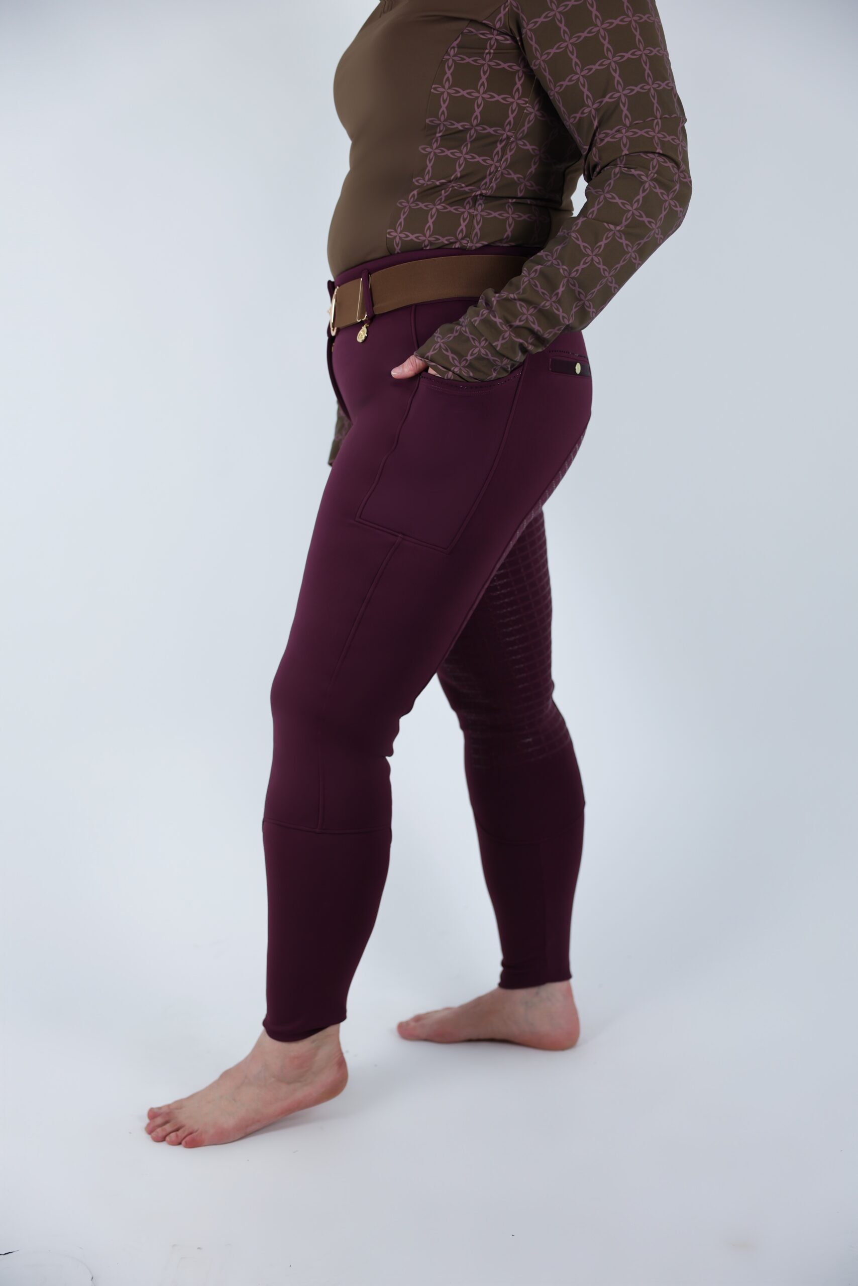 Winter Bliss Full Seat PRO- WINE (Thermal Double Fleeced)