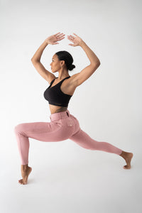 Dragon Rhinestone breeches full seat (Pink)