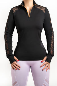 Lacey Sunshirt (Black)