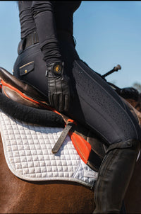 Dragon Rhinestone full seat  breeches (Black)
