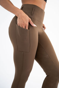 Winter Bliss Full Seat PULL ON- Espresso (Thermal Double Fleeced)