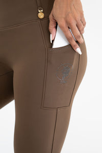 Winter Bliss Full Seat PULL ON- Espresso (Thermal Double Fleeced)
