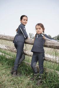 Kid's Daisy Top (Navy / Blue)