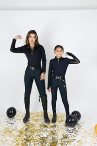 Youth Venom Performance Top (Black)