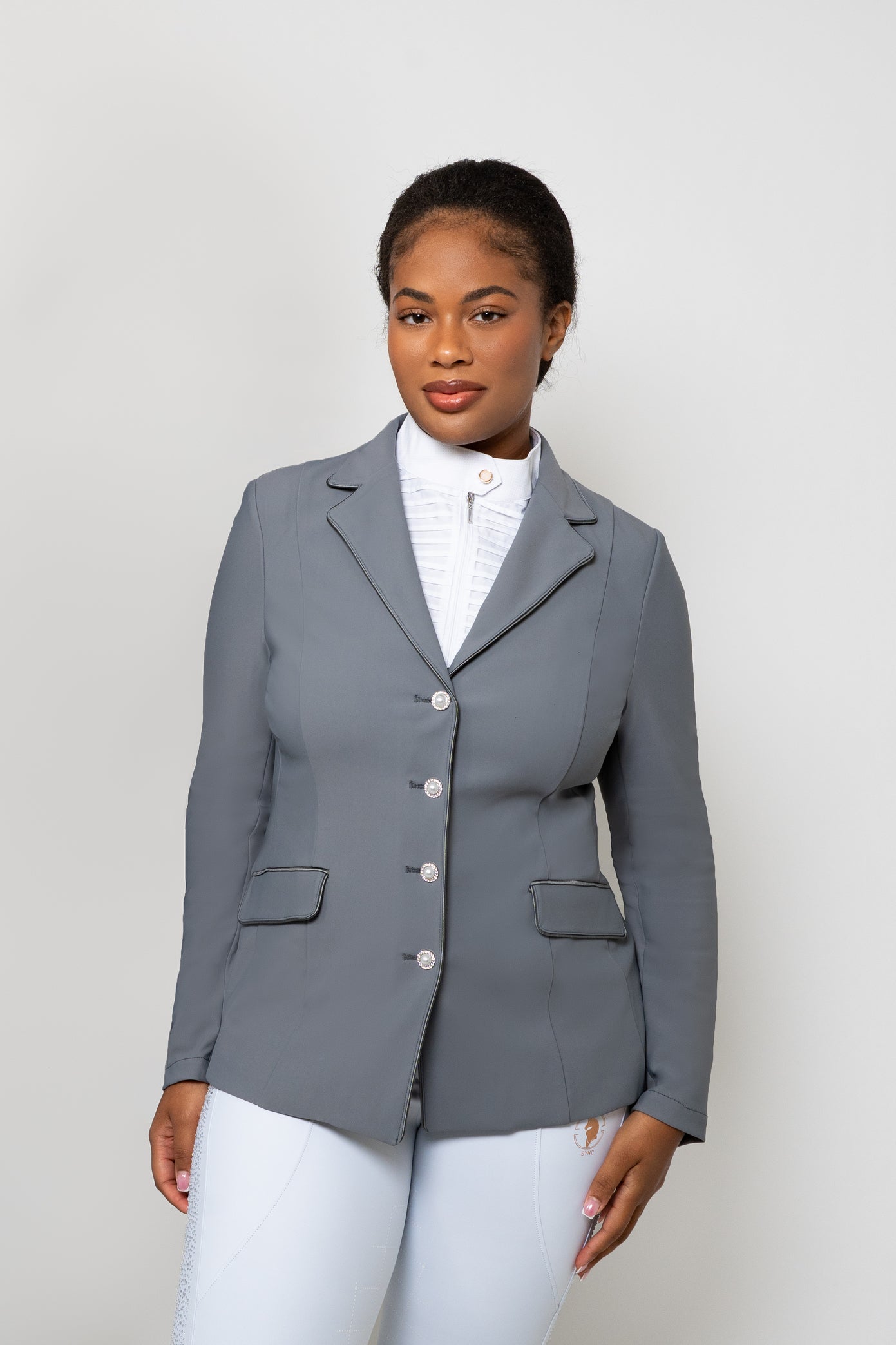 womens grey dress coat Imperia Luxe Show (Grey), L (10-12) line silhouette and belted Windsor Cassy Rhinestone Slit DEBUTANTE BALL Color:35.4-49.2x15.8x29.5inch/ 90-125x40x75сm/ Walnut color/ telescopic makeup table