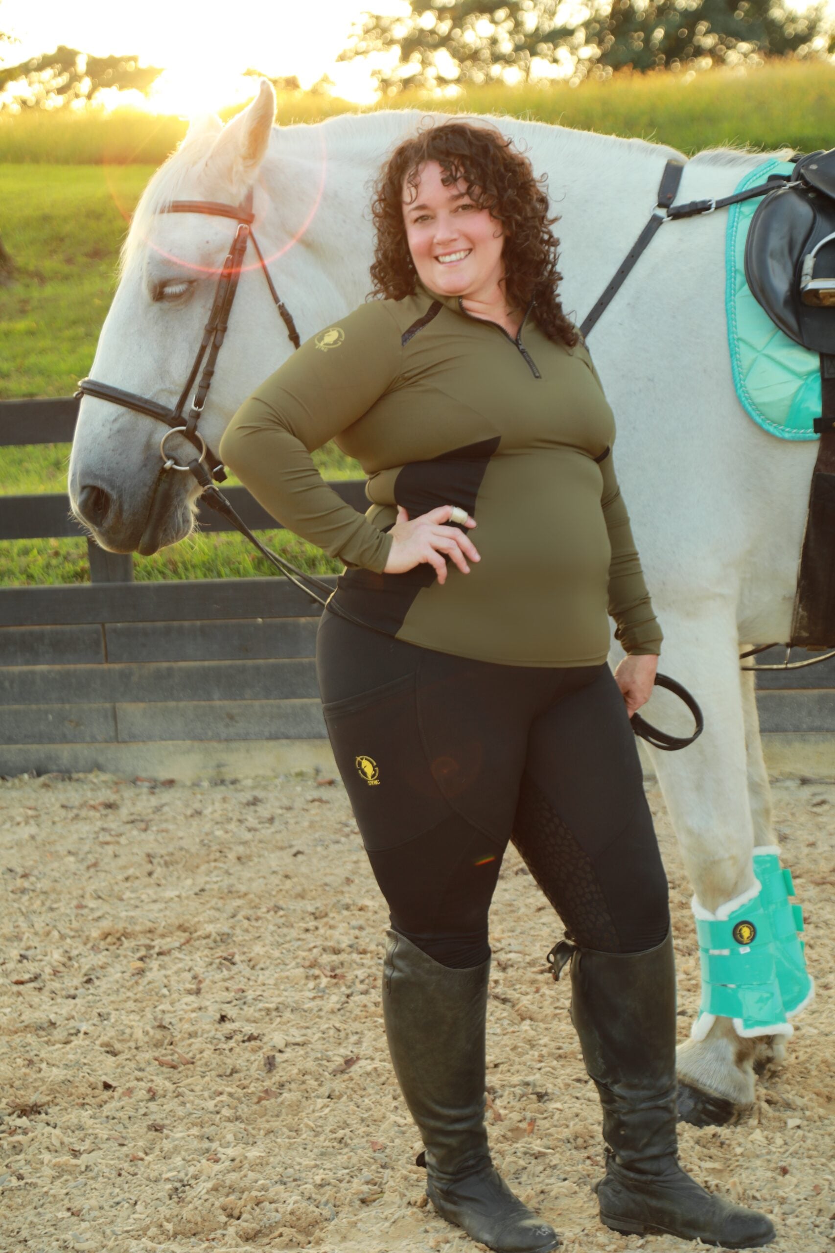 Olivia Performance Top (Green)