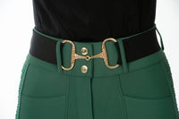 Black Flexibelt/ Sparkly Gold bit