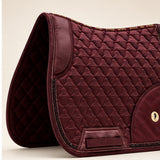Dragon Luxe Saddle Pad (Dressage/Burgundy)