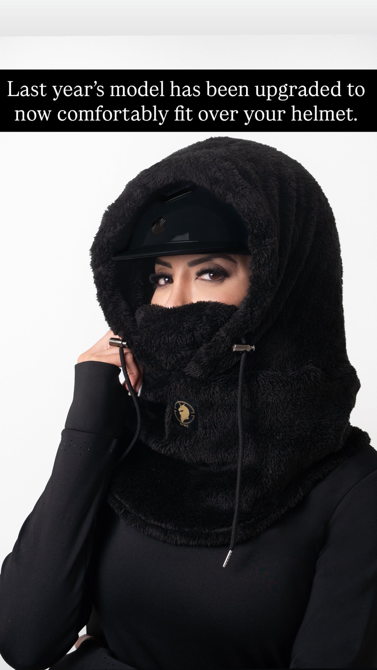 Winter Never Cold Again Hooded Mask Scarf – Sync Equestrian