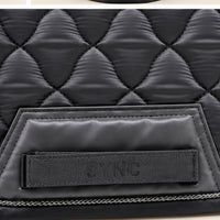 Dragon Luxe Saddle Pad (Dressage/Charcoal Grey)