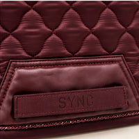Dragon Luxe Saddle Pad (Dressage/Burgundy)