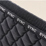 Dragon Luxe Saddle Pad (Dressage/Charcoal Grey)