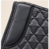 Dragon Luxe Saddle Pad (Dressage/Charcoal Grey)