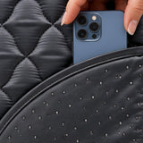 Dragon Luxe Saddle Pad (Dressage/Charcoal Grey)