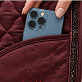 Dragon Luxe Saddle Pad (Dressage/Burgundy)