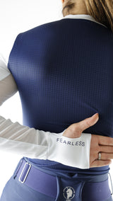 Chloe Performance Top (Navy/White)