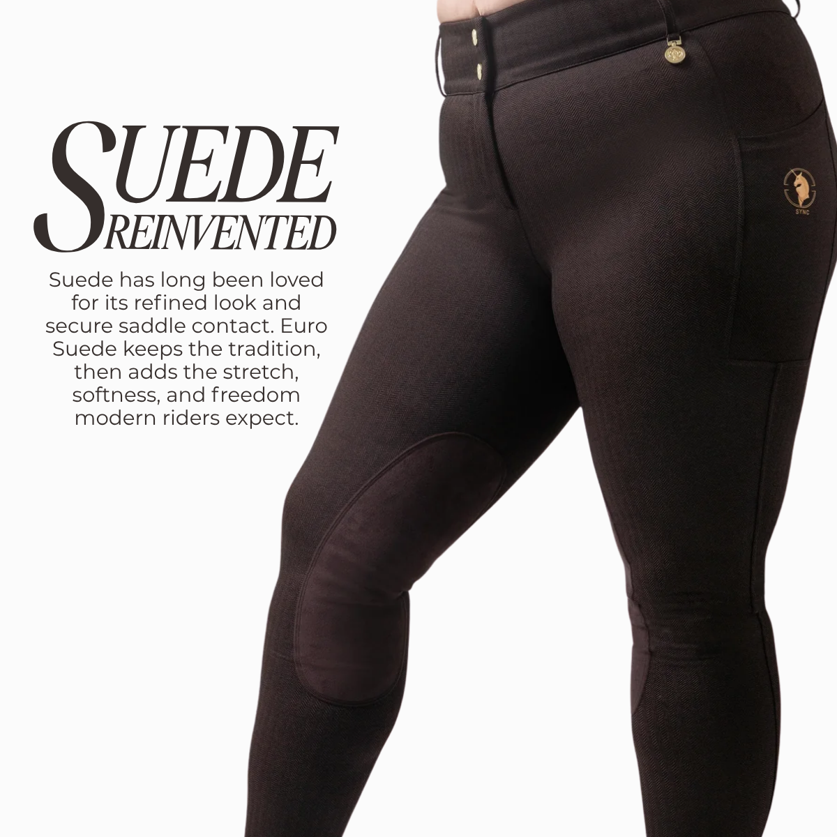 Euro Suede Knee patch (Twill Chocolate)