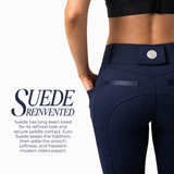 Euro Suede Pro Full Seat in Navy