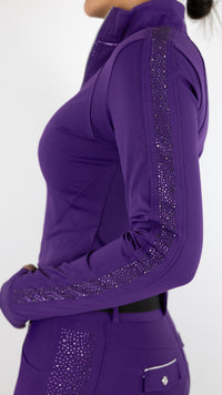 Dragon Luxe Top- (purple)