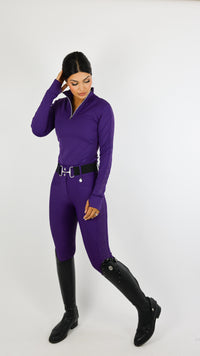 Dragon Luxe Top- (purple)
