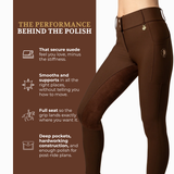 Euro Suede Full Seat Pro (Chocolate)