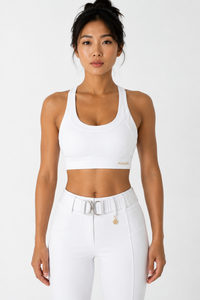 Sync High Impact Sports Bra (White)