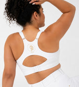 Sync High Impact Sports Bra (White)