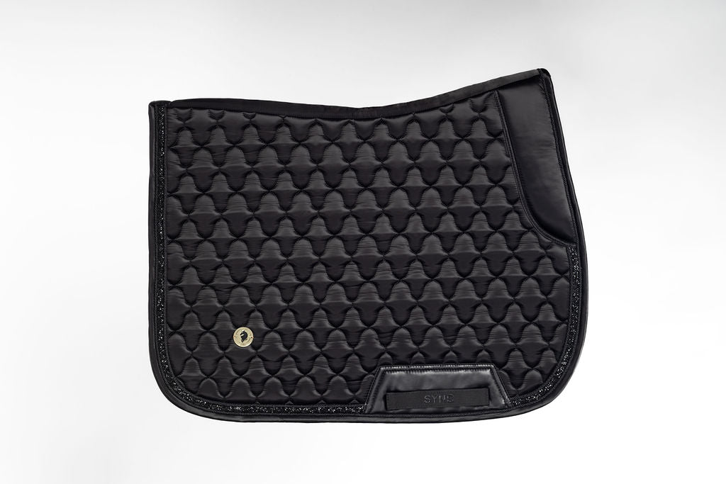 Dragon Luxe Saddle Pad (Jumping/Black)