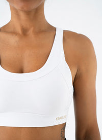 Sync High Impact Sports Bra (White)