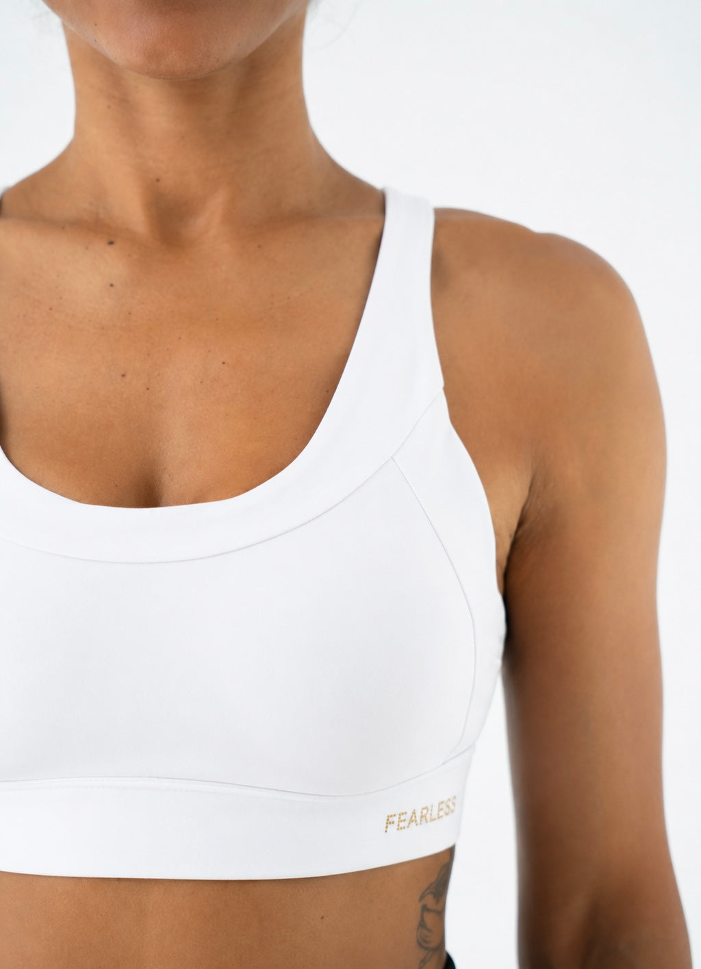 Sync High Impact Sports Bra (White)