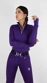 Dragon Luxe Top- (purple)