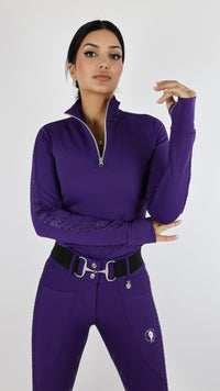 Dragon Luxe Top- (purple)