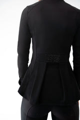 Dragon Luxe Top- Pleated Edition (black)